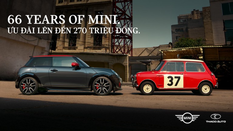 Mừng sinh nhật 66 năm của MINI